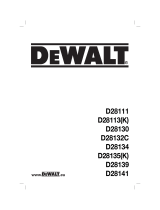 DeWalt D28113 Manuale del proprietario