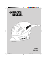 BLACK DECKER ka 150 mouse Manuale del proprietario