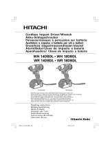 Hitachi WR 18DBDL Manuale del proprietario