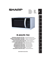 Sharp R-742BKWR-742WWR-743S Manuale del proprietario