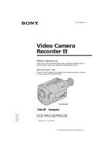 Sony CCD-TRV21E Manuale del proprietario