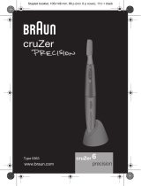 Braun CRUZER 6 PRESICION Manuale del proprietario