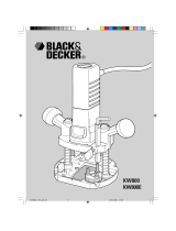 Black & Decker KW800 T1 Manuale del proprietario
