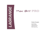 LAGRANGE MAXI GRILL PRO Manuale del proprietario