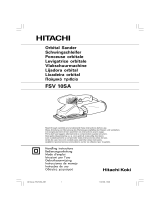 Hitachi FSV 10SA Manuale del proprietario