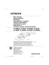 Hitachi G23SR Manuale del proprietario
