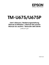 Epson TM-U675P Manuale utente