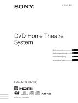 Sony DAV-DZ730 Manuale del proprietario