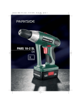 Parkside KH 3101 2 SPEED RECHARGEABLE ELECTRIC DRILL DRIV… Manuale del proprietario