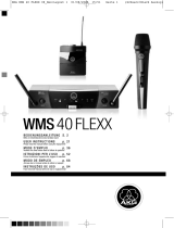 AKG WMS 40 PRO FLEXX Manuale del proprietario