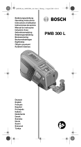 Bosch PMB 300 Manuale del proprietario