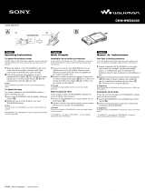 Sony CKM-NWZA820 Manuale del proprietario