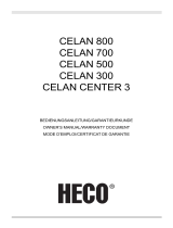 Heco CELAN 300 Manuale del proprietario