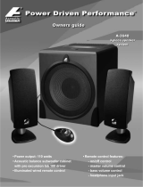 Acoustic Authority A-5640 Manuale del proprietario