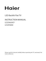Haier LE32F6000T Manuale del proprietario