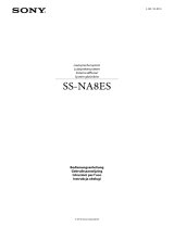 Sony SS-NA8ES Manuale del proprietario