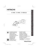 Hitachi G 18DSLS Istruzioni per l'uso