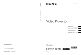 Sony vpl hw15 Manuale del proprietario