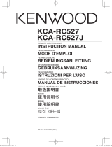 Kenwood KCA-RC527J Manuale del proprietario