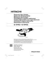 Hitachi G 13YC2 Manuale del proprietario