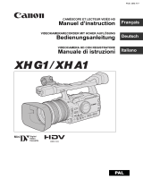 Canon XH A1 Manuale utente