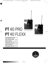 AKG PT 40 FLEXX Manuale del proprietario