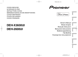 Pioneer DEH-2600UI Manuale utente