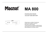 Magnat MA 800 Manuale del proprietario