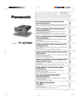 Panasonic TY-42TM6V Istruzioni per l'uso