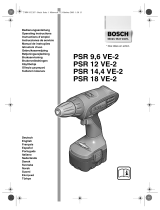 Bosch PSR 12 VE-2 Manuale del proprietario