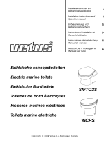 Vetus Electric marine toilet type SMTO2 Guida d'installazione