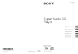 Sony SCD-XE800 Manuale del proprietario