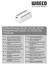 Waeco PerfectCharge DC08, DC20, DC40 PerfectPower DCDC10, DCDC20, DCDC40 Guida d'installazione