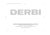 Derbi Senda DRD X-Treme 50 SM Manuale del proprietario