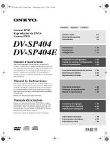 ONKYO DV-SP404EM Manuale del proprietario