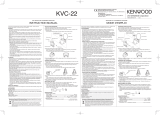 Kenwood KVC-22 Manuale del proprietario