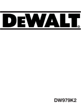 DeWalt DW979 Manuale utente