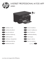 HP LaserJet Pro M1132s Multifunction Printer series Manuale utente