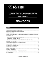 Zojirushi NS-VGC05 Manuale del proprietario