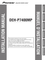 Pioneer DEH-P7400MP Guida d'installazione