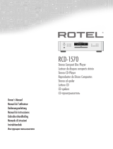 Rotel RCD-1570 Manuale del proprietario