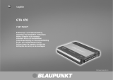 Blaupunkt GTA 470 Manuale del proprietario