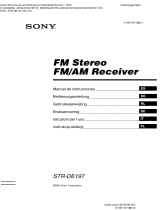 Sony STR-DE197 Manuale del proprietario