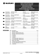 Suzuki 99000-99074-A22 Installation Instructions Manual