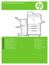 HP LaserJet M9040/M9050 Multifunction Printer series Manuale utente