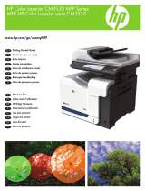 HP Color LaserJet CM3530 Multifunction Printer series Manuale utente