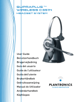 Plantronics SUPRAPLUS WIRELESS CS351N Manuale del proprietario