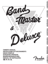 Fender BAND-MASTER Manuale utente