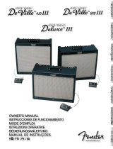 Fender Hot Rod Deluxe & DeVille III Manuale del proprietario