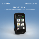 Garmin Edge 800 + Topo Karte Manuale utente